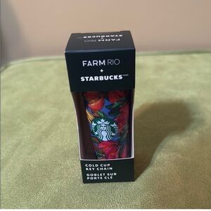 Starbucks Farm Rio Cold Cup Keychain